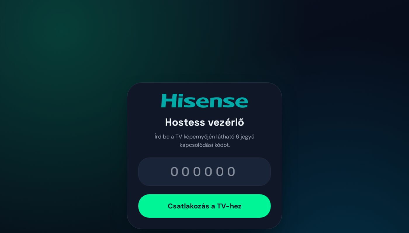 iPad: kódbeírás és csatlakozás.